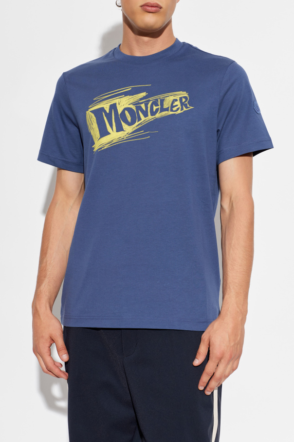 Moncler T-shirt with printed logo | Men's | Vitkac